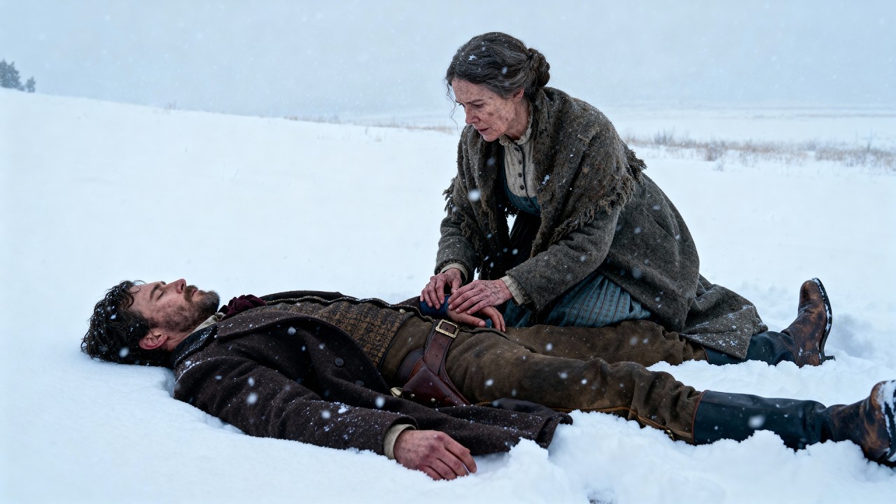 A Starving Widow Healed A Wealthy Cowboy In Snow, Until He Made Her His World