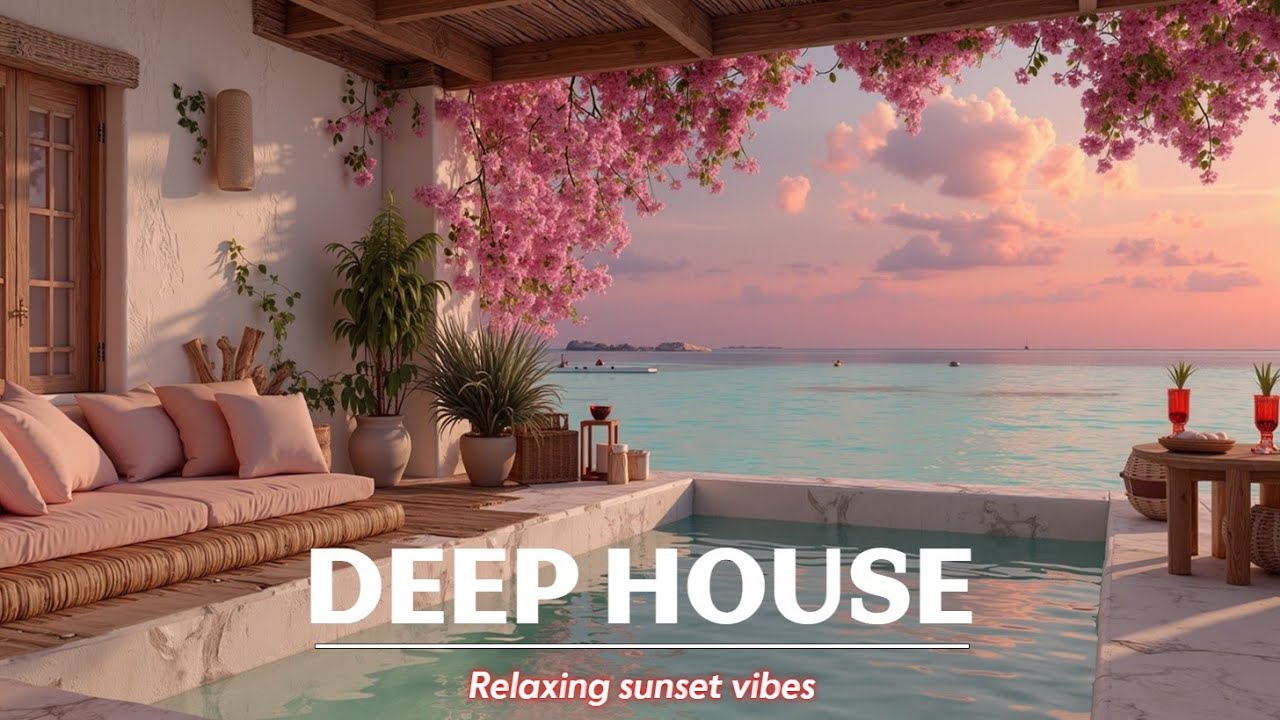 Закат в лаундже ~ Расслабляющий Deep House Микс - Атмосфера Балеарских островов