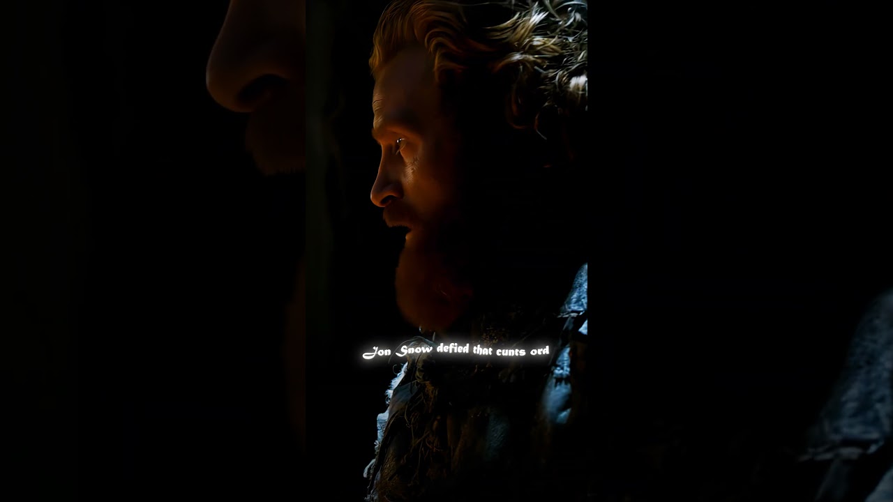 His Arrow Was Mercy 🏹😥 | Jon Snow x Mance Rayder | Game Of Thrones