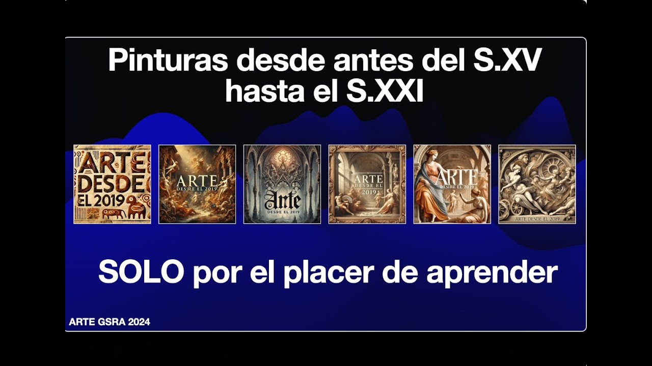 Pinturas antes del S. XV