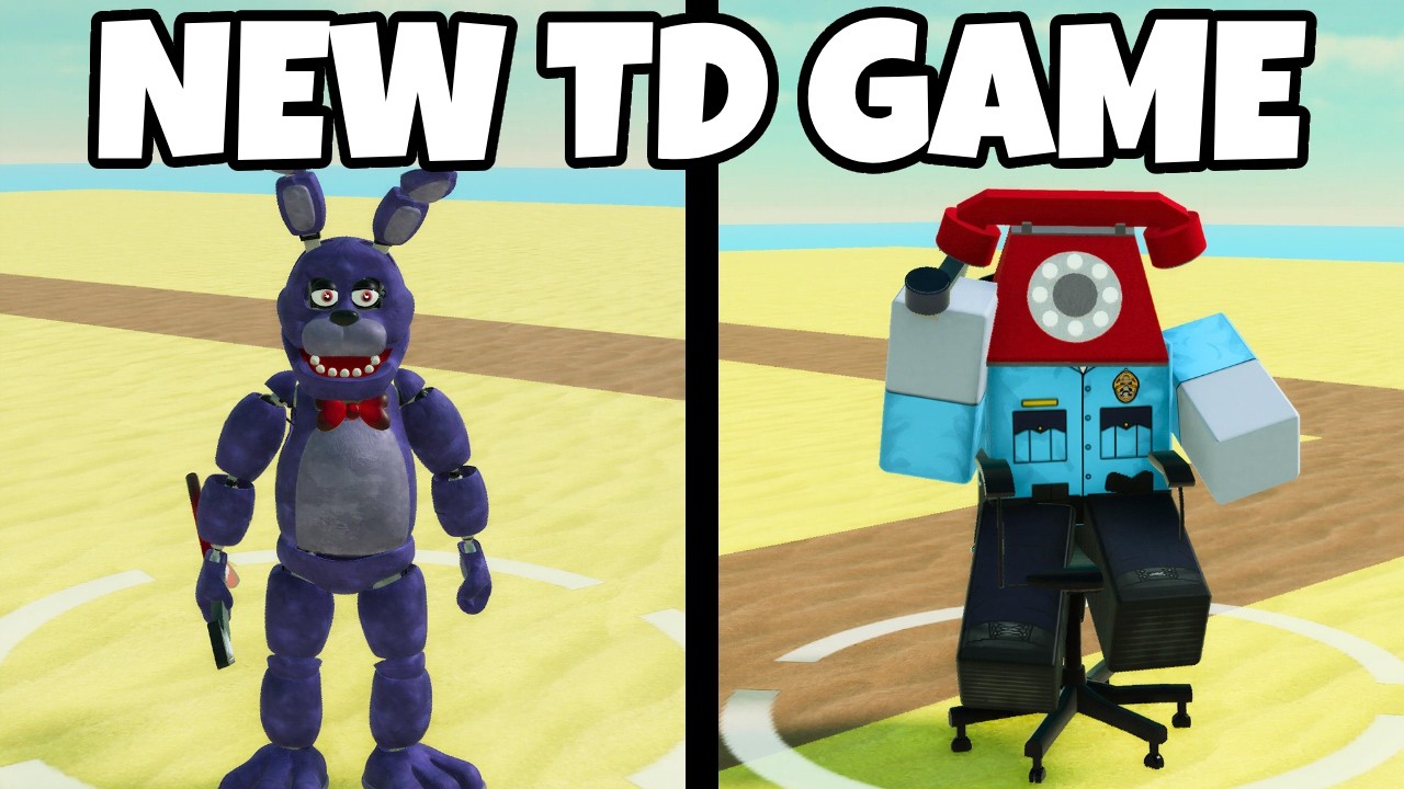 NEW CRAZY FNAF TOWER DEFENSE GAME! - Roblox Faz Night Tower Defense