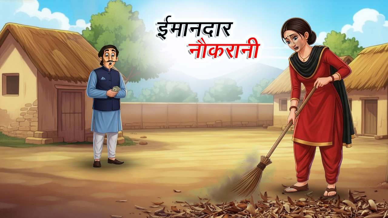 ईमानदार नौकरानी | IMANDAR NAUKRANI | HINDI KAHANIYA | HINDI STORIES