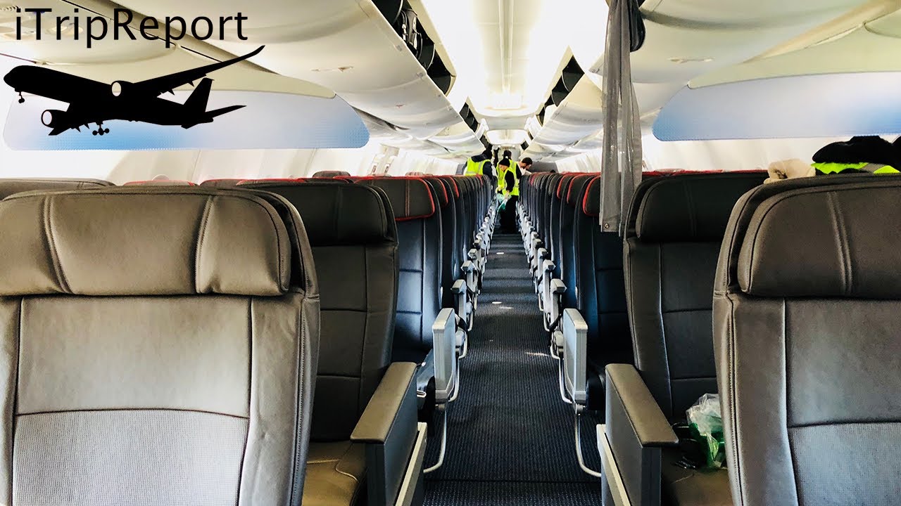 Первый полет American 737-8 MAX в первом классе (4K)