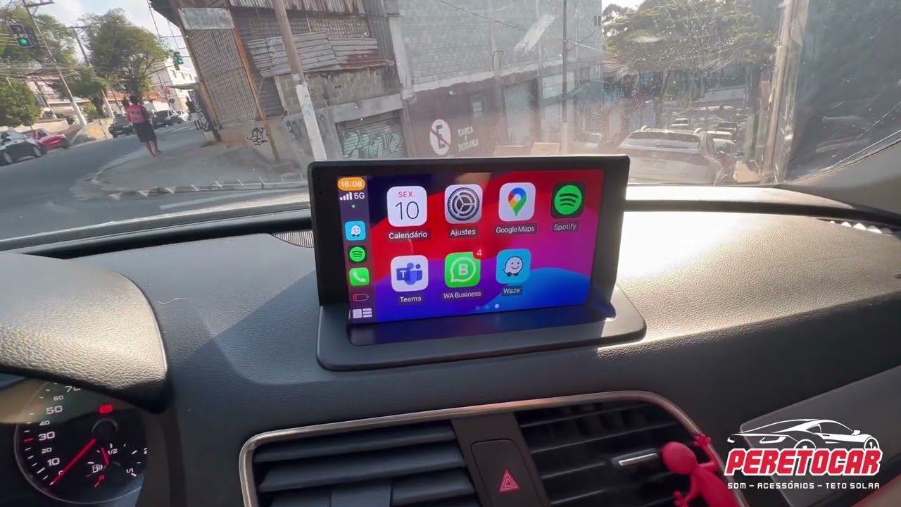 Audi Q3 2016 - Multimídia Android, apps na tela, CarPlay e AndroidAuto, mantém funções Originais