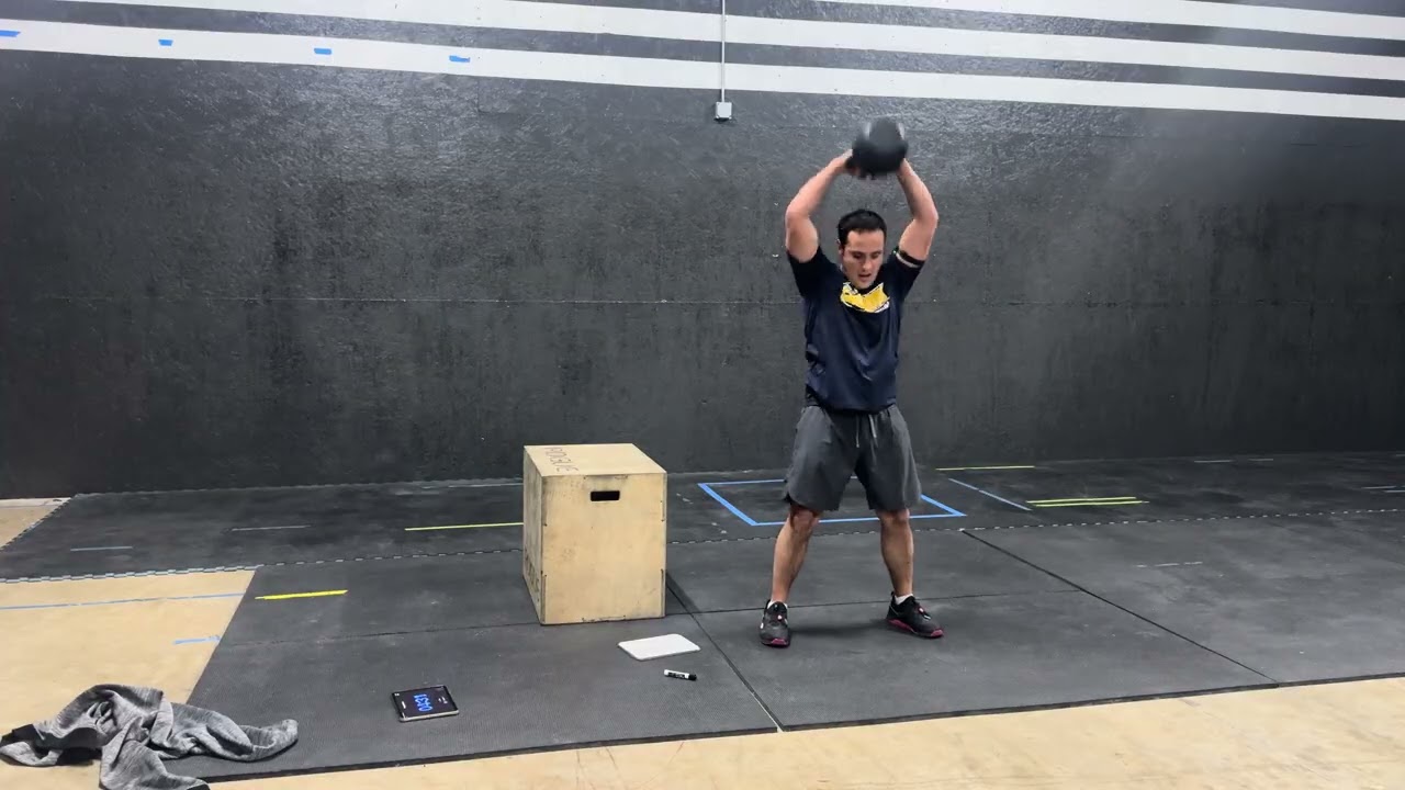 01/29/2026 5 Rds 18 Kb Swings 70lbs, 18 Box Jumps, Step Down 24