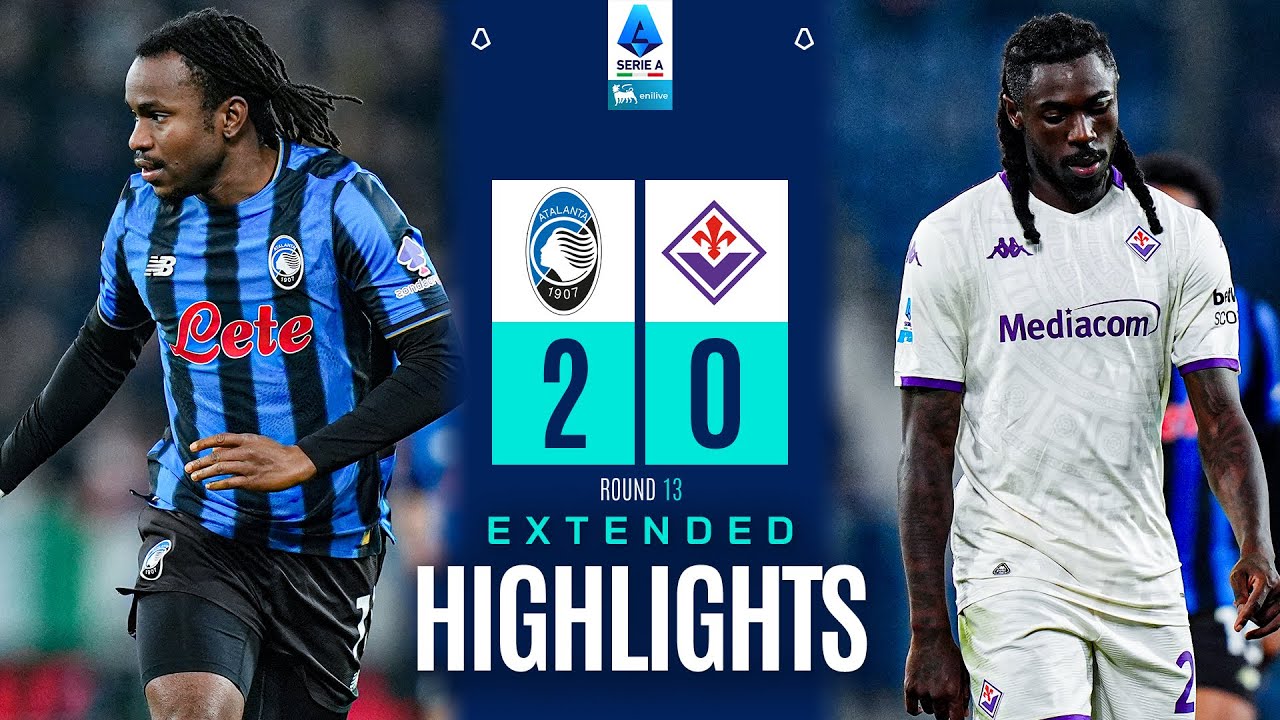 ATALANTA-FIORENTINA 2-0 | EXTENDED HIGHLIGHTS | SERIE A 2025/26