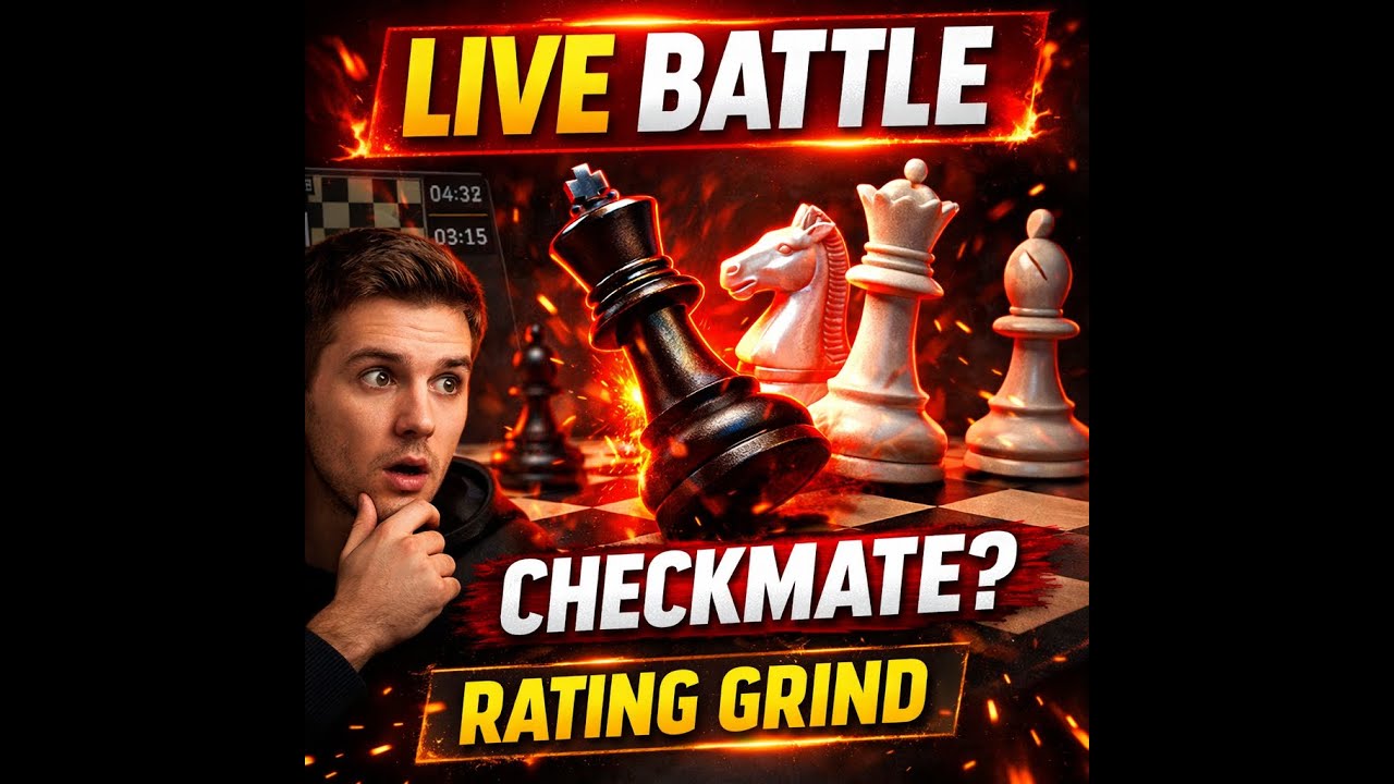 ♟️ LIVE Chess Battle | Ranked Online Matches | Road to 300ELO 🔥