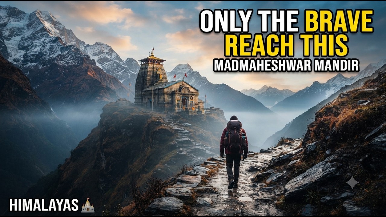 The Most Isolated Temple in the World | Madmaheshwar Mahadev Mandir