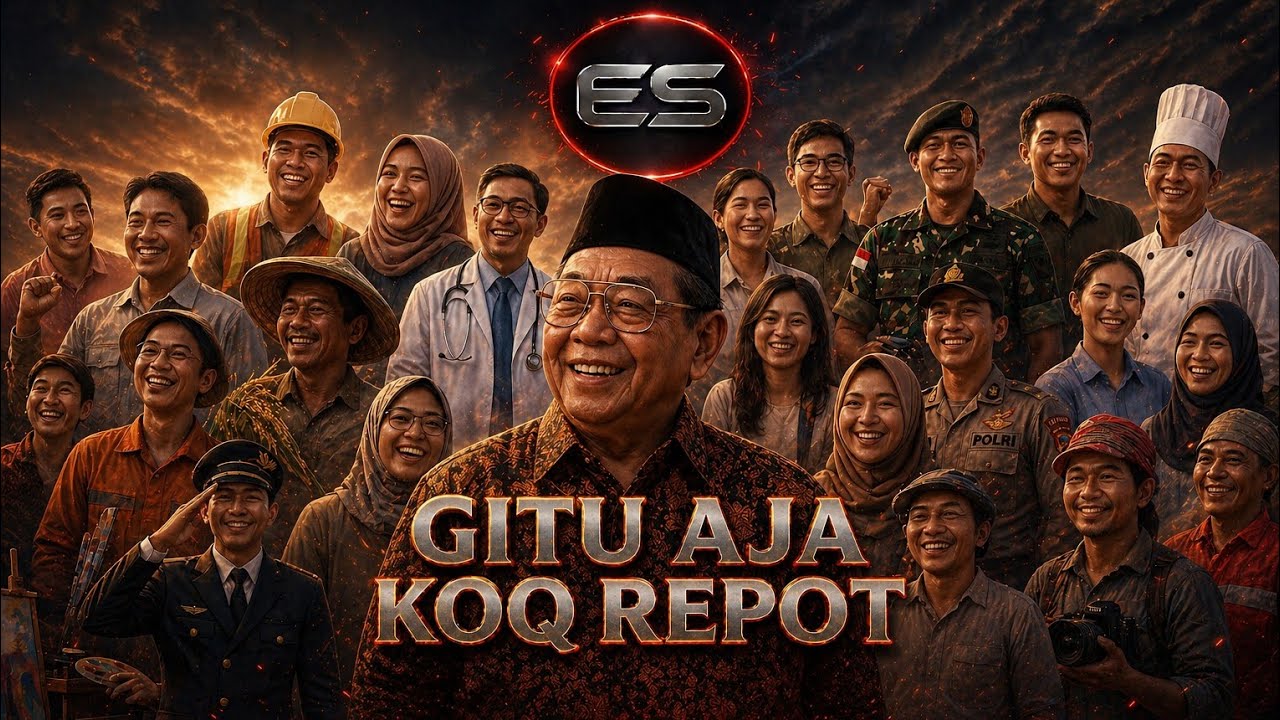 Hidup Santai Nggak Ribet | Gitu Aja Koq Repot - Eternal Stand (Official Video Lyrics)