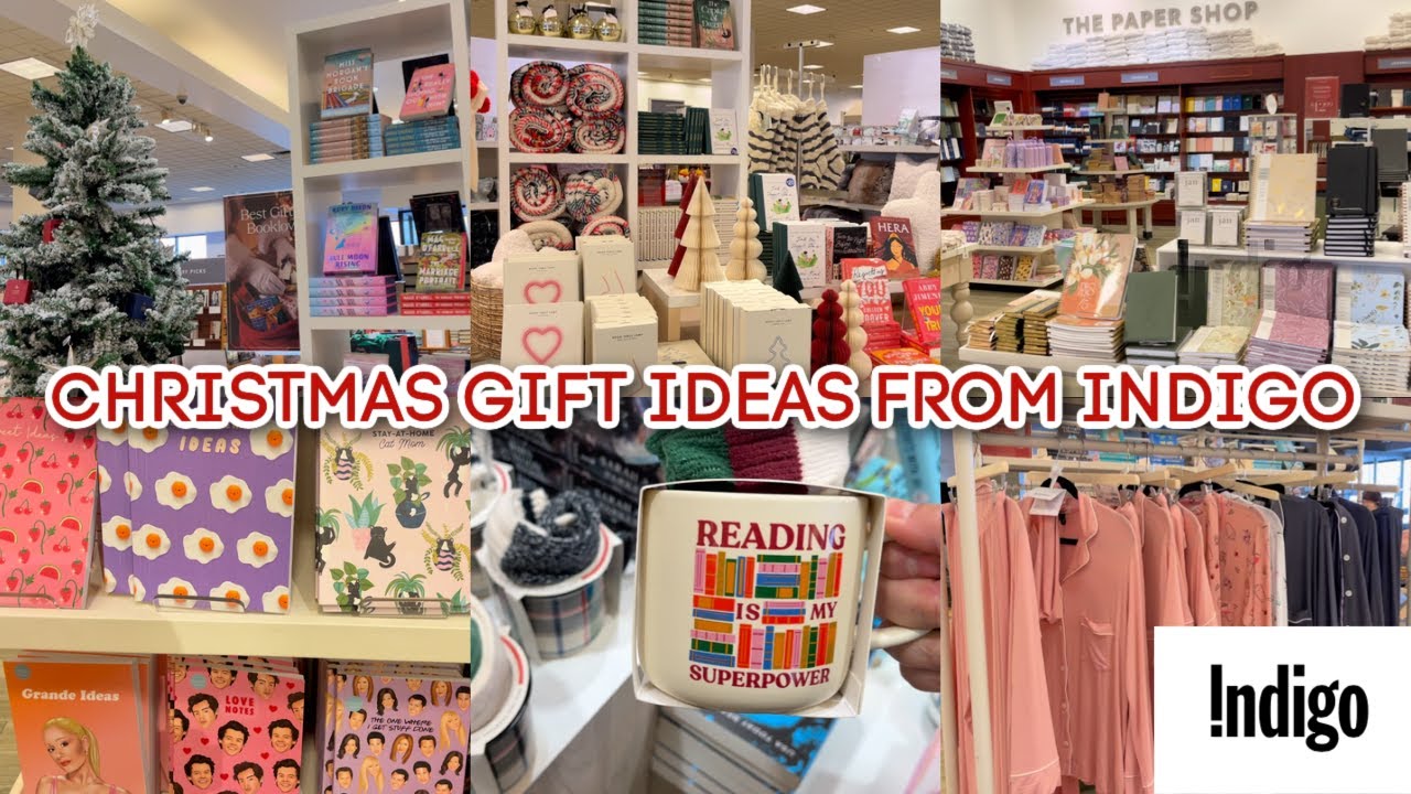 CHRISTMAS GIFT IDEAS FROM INDIGO 📚 🎄