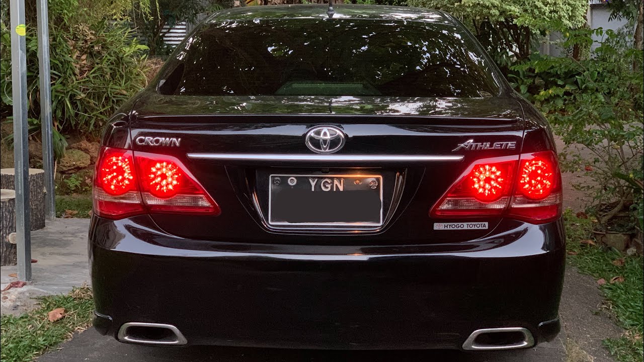 GRS200 Acceleration 0-100 km/h Toyota Crown Athlete