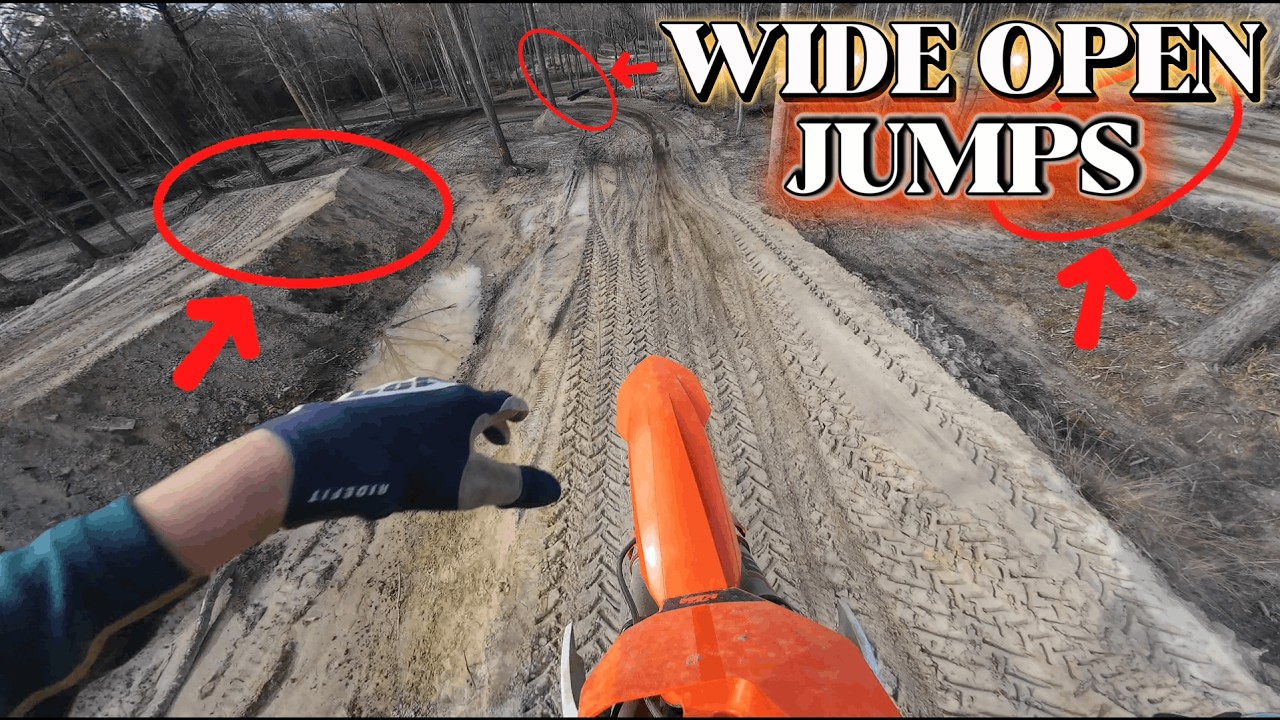 We Reversed Our Track! - New Layout Testing on my KTM 85