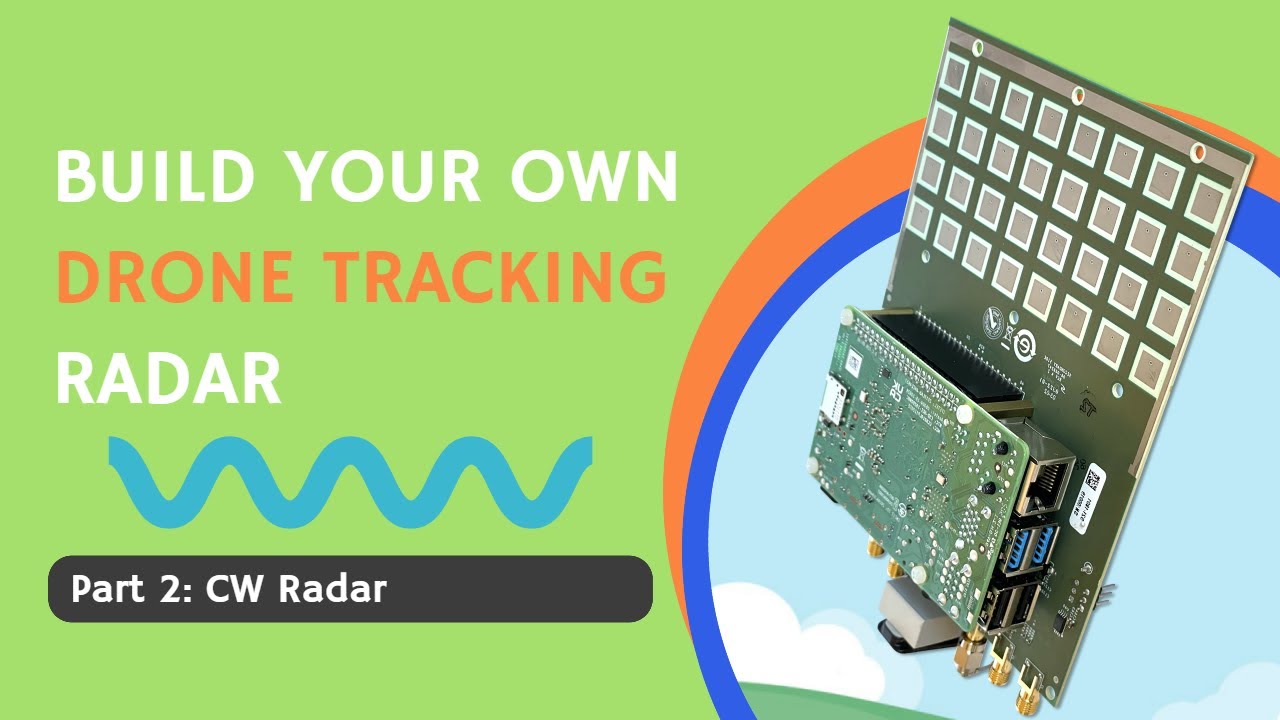 Build Your Own Drone Tracking Radar:  Part 2 CW Radar