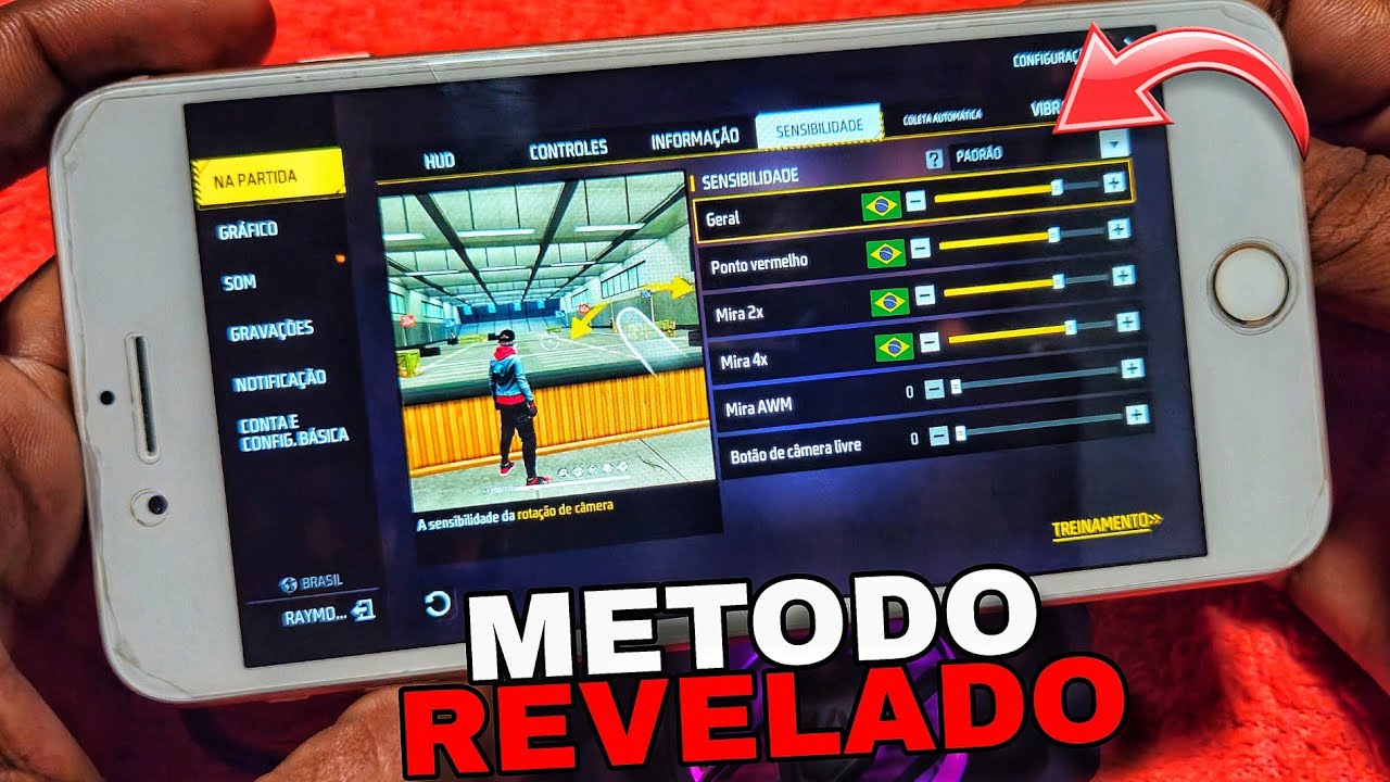 COMO ACHAR A SENSIBILIDADE PERFEITA NO FREEFIRE EM 2026! 🔥👑 (ANDROID E iOS)