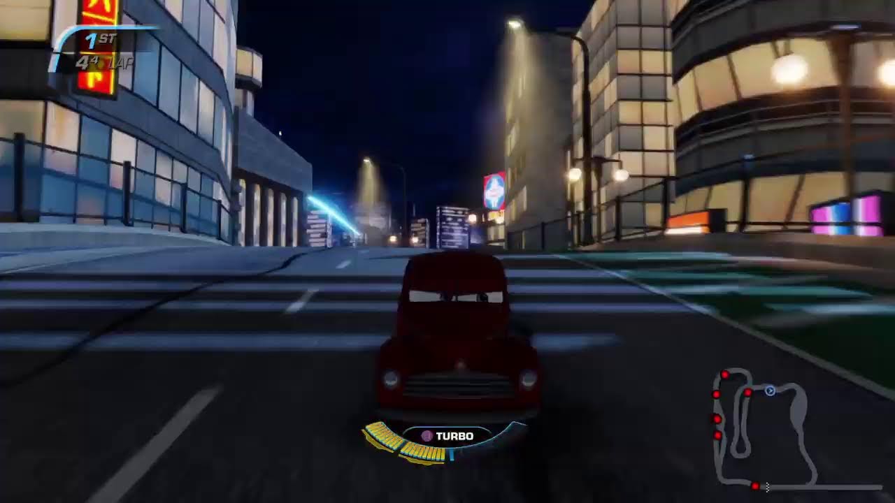 Cars 3 Driven to Win: Custom Cup Series playing as Smokey