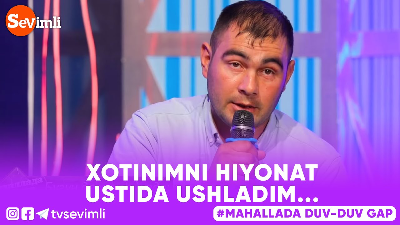 Mahallada duv-duv gap -  XOTINIMNI HIYONAT USTIDA USHLADIM...