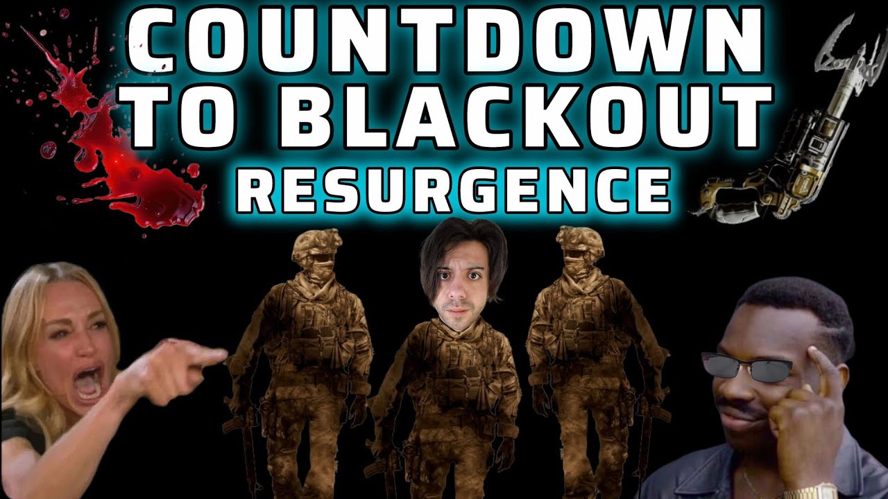 BLACKOUT COUNTDOWN MADNESS!! {Call Of Duty} Resurgence #usa #usmilitary #callofduty