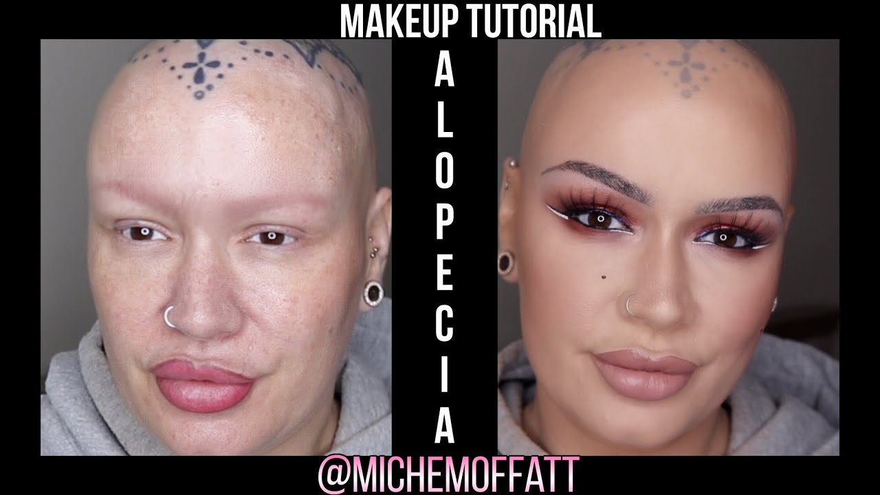 Alopecia Makeup Tutorial: Friendcation Palette | ALOPECIA | Makeup transformation and chit chat