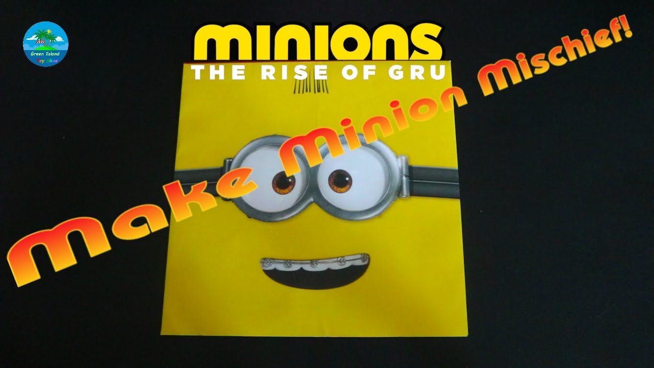 Minions: The Rise of Gru | McDonalds Minions Toys | Make Minion Mischief Kit @GreenIslandClub