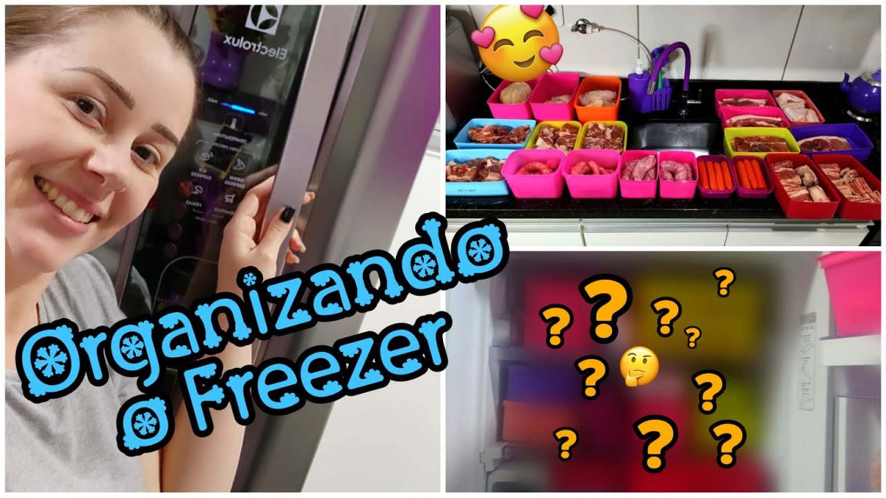 Organizando o Freezer com Tupperware | #2022 | Bia Tupper