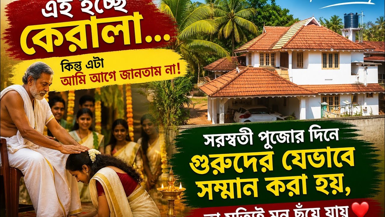 এই হচ্ছে কেরালা… কিন্তু এটা আমি আগে জানতাম না// Life in Kerala 
