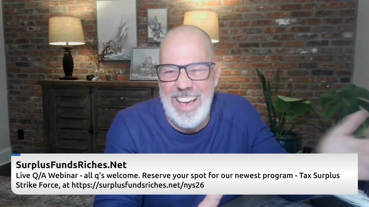 Surplus Funds: Live Webinar Replay