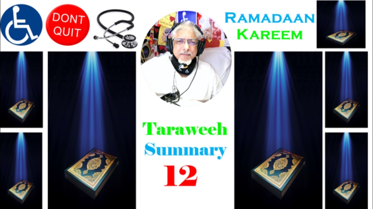 Taraweeh 12 out of 27 Nights. Complete Khatam Quran over 27 Nights in South Africa (& globally)