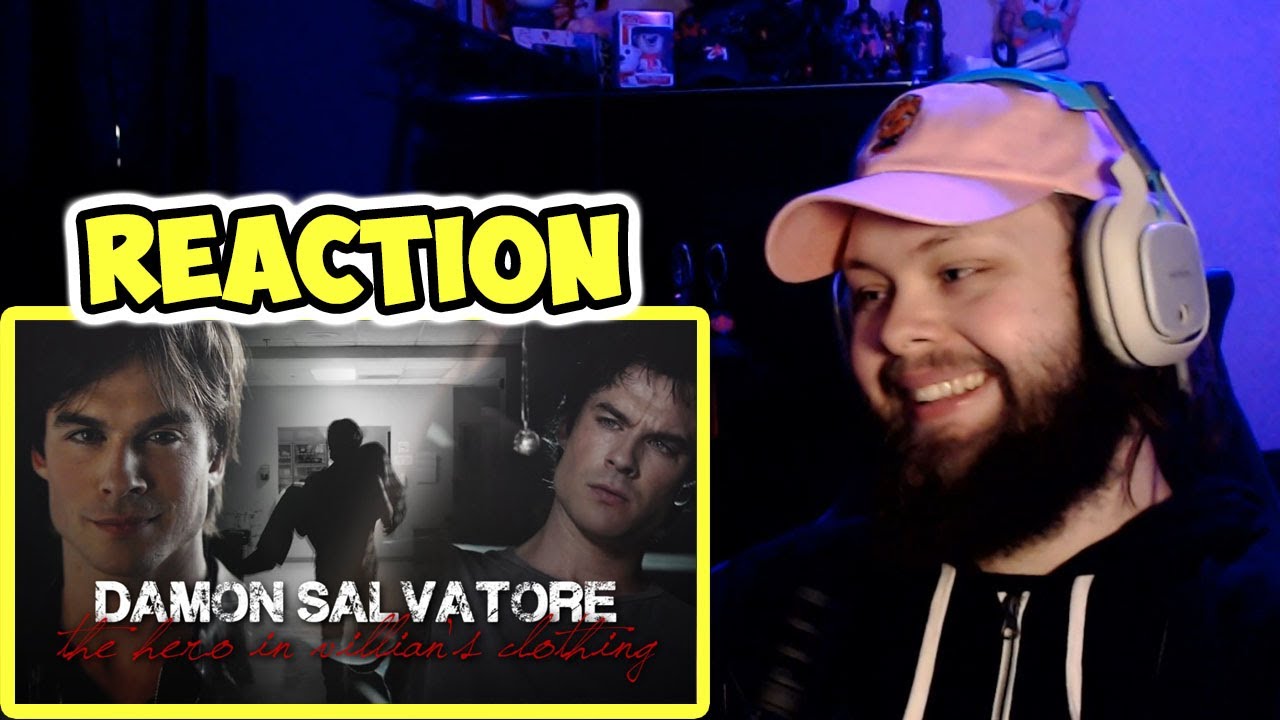 Damon Salvatore | The hero in villain's clothing (REACTION!!!)