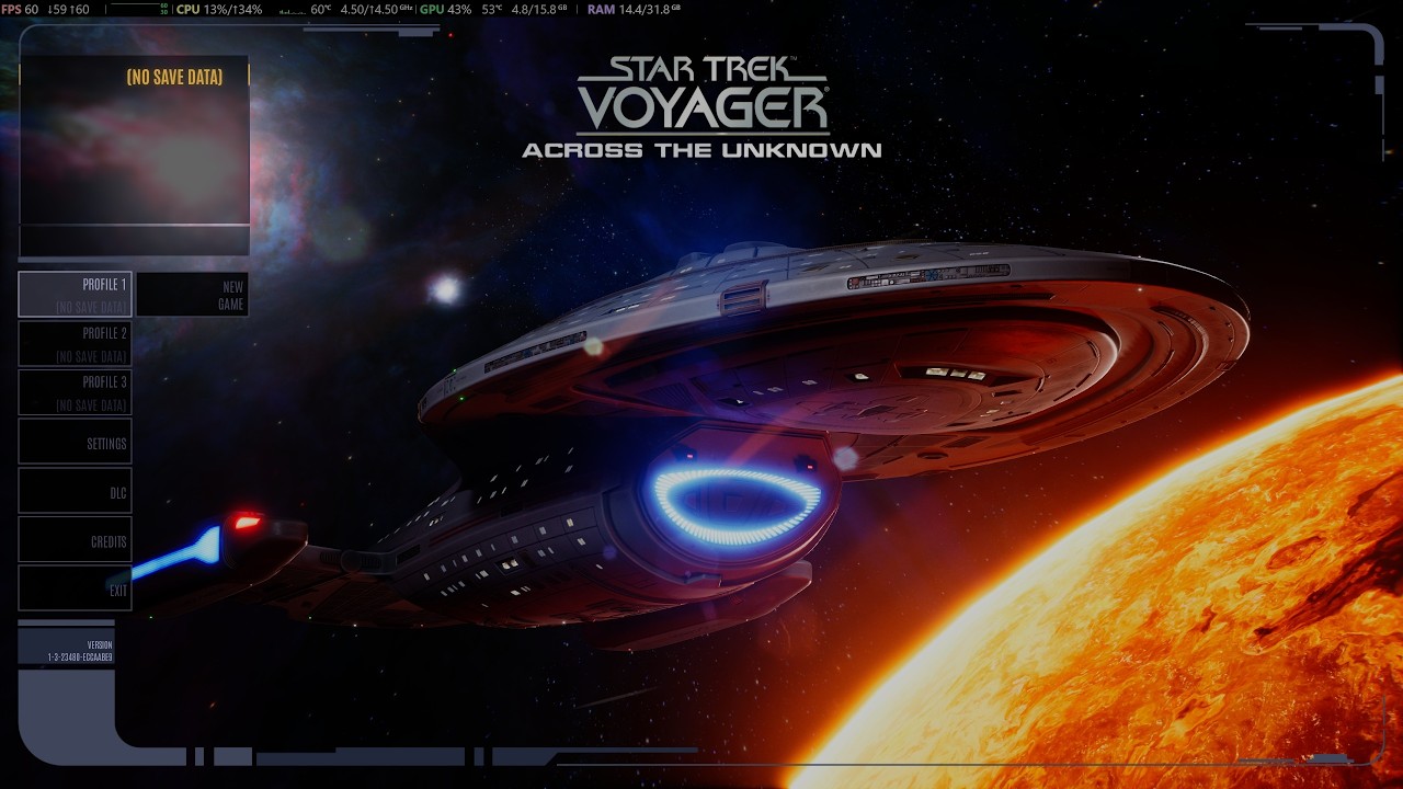 Star Trek: Voyager - Across the Unknown YEARS OF HELL DIFFICULTY MODE Day 1