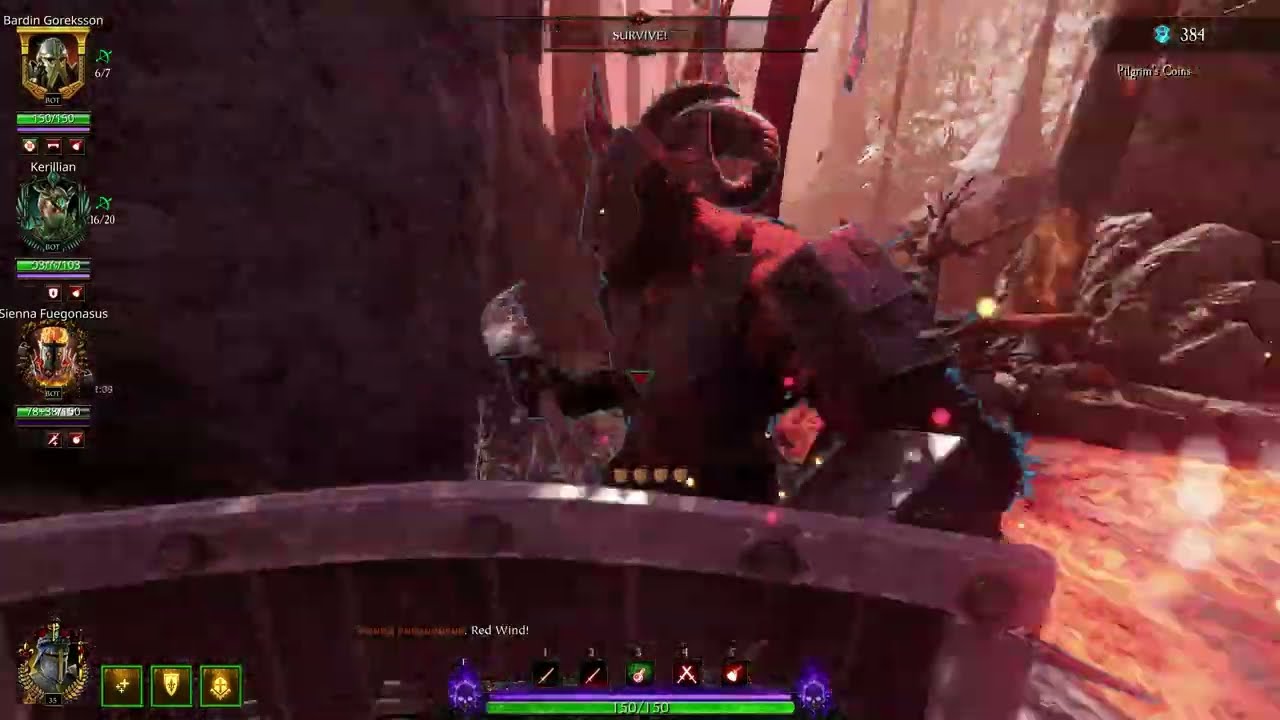 Vermintide 2 Solo Chaos Wastes Citadel Cataclysm Full Run (Grail Knight)