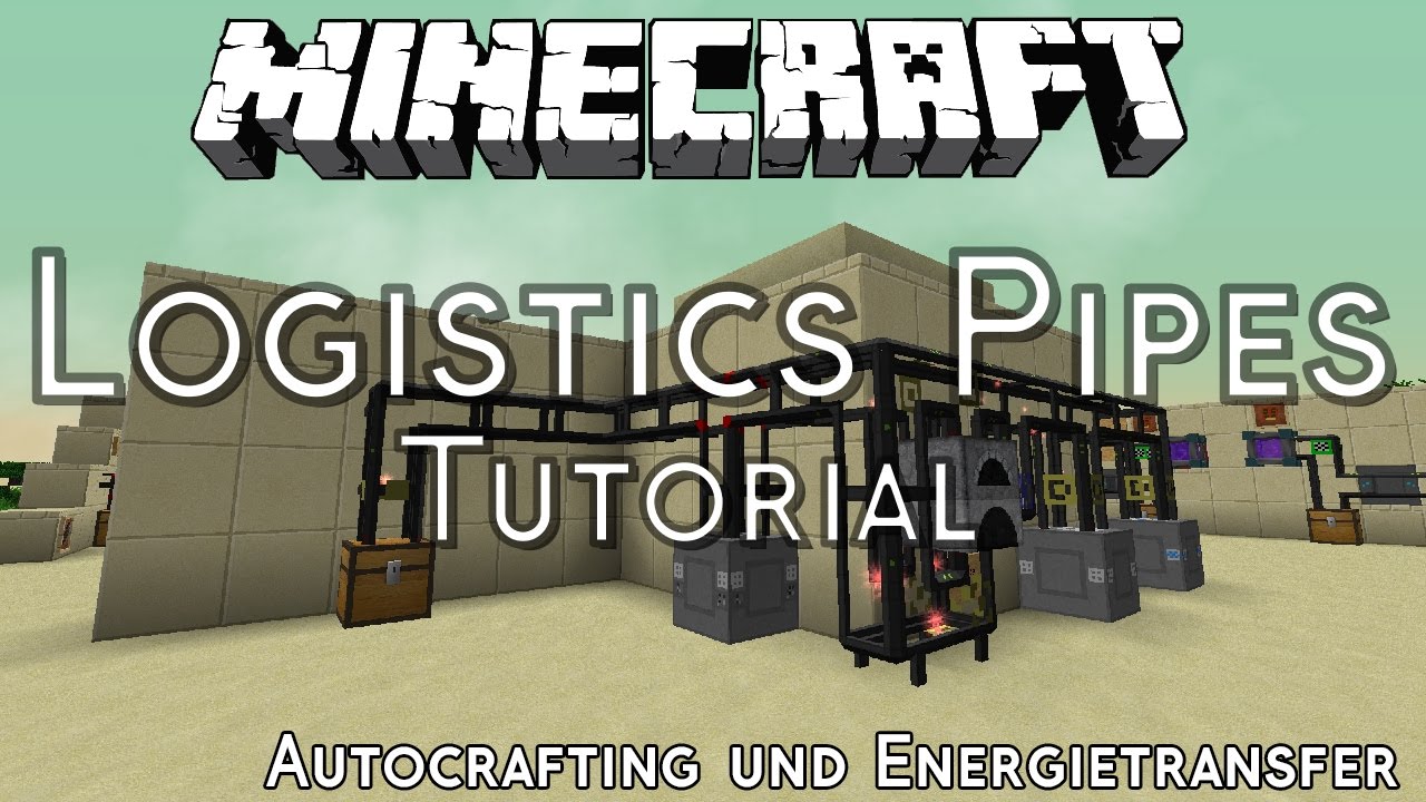 Logistics Pipes - Autocrafting und Energietransfer - Minecraft Tutorial