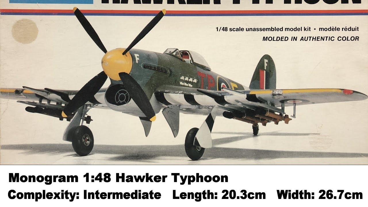 Monogram 1:48 Hawker Typhoon Kit Review
