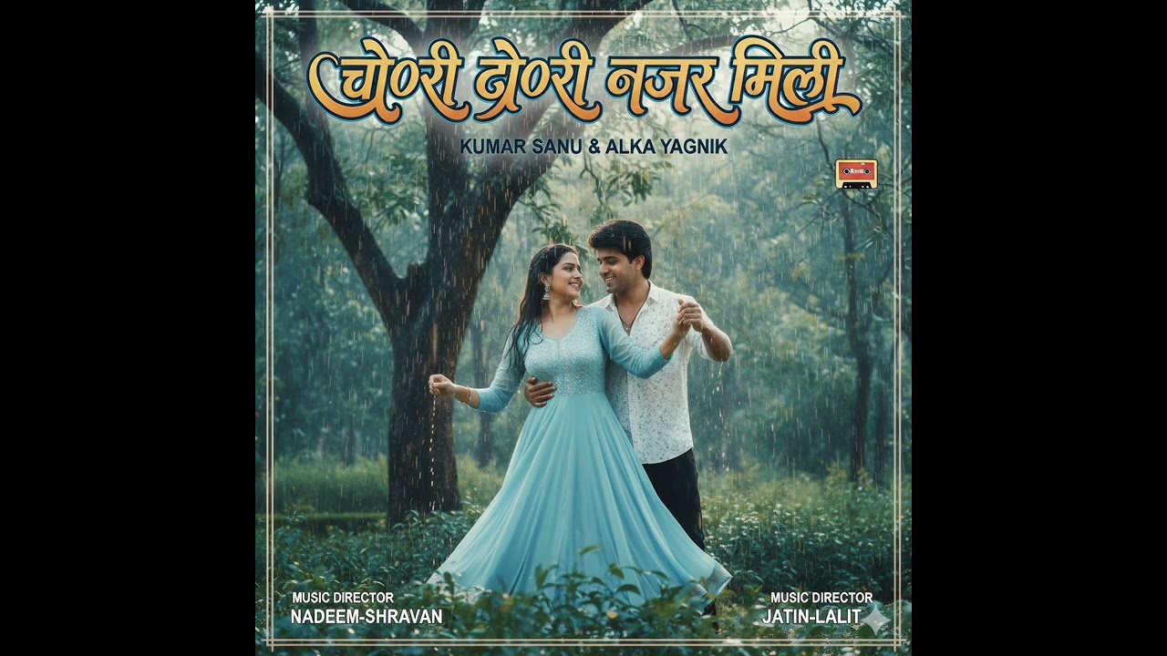 Chori Chori Nazrein Mili (90s Vintage Mix) | Romantic Love Song | Music Jagat