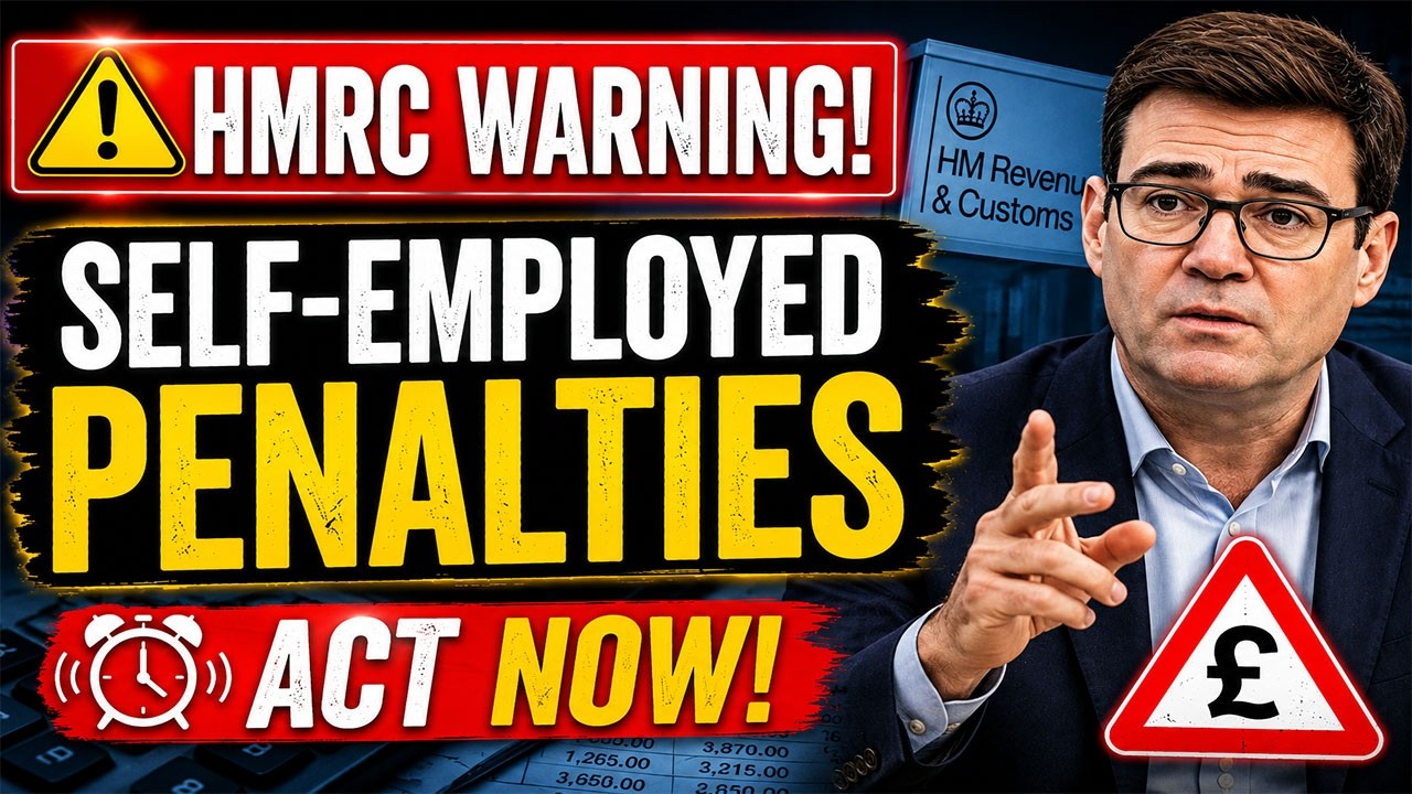 🚨 HMRC Warning! Self-Employed Workers Could Face Costly Penalties