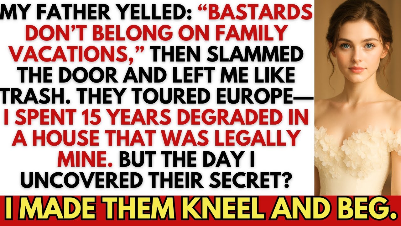 Dad Yelled, “Bastard’s Got No Place On Vacation,” Then Left Me Like Trash. Years Later, They Begged