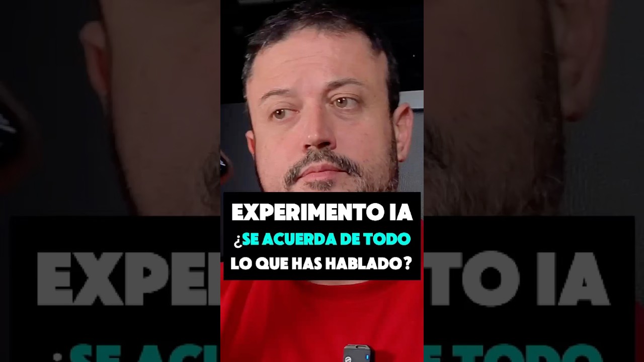 EXPERIMENTO IA - CHAT GPT MEMORIA sabe todo de ti. #openai #bigdata #inteligenciaartificial #ia #[