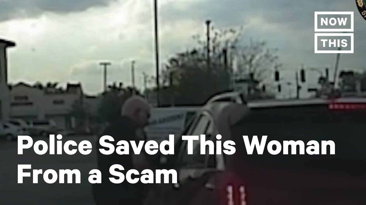 Cop Saves Woman From Scam After Stopping Her for Speeding | NowThis