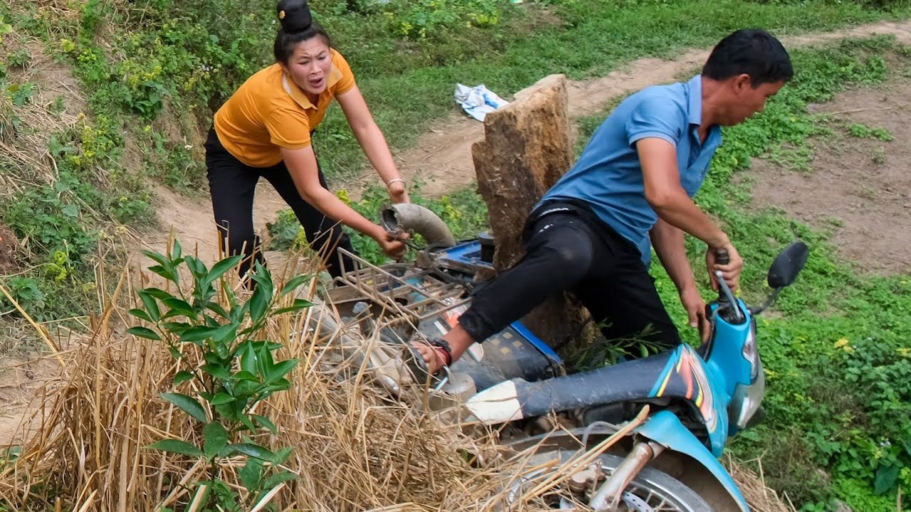 Buy a New Rice Grinder, Dry Rice and Install a Grinder | Family Farm