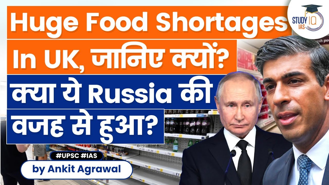 How did the Russia Ukraine war affect the food shortage? StudyIQ IAS