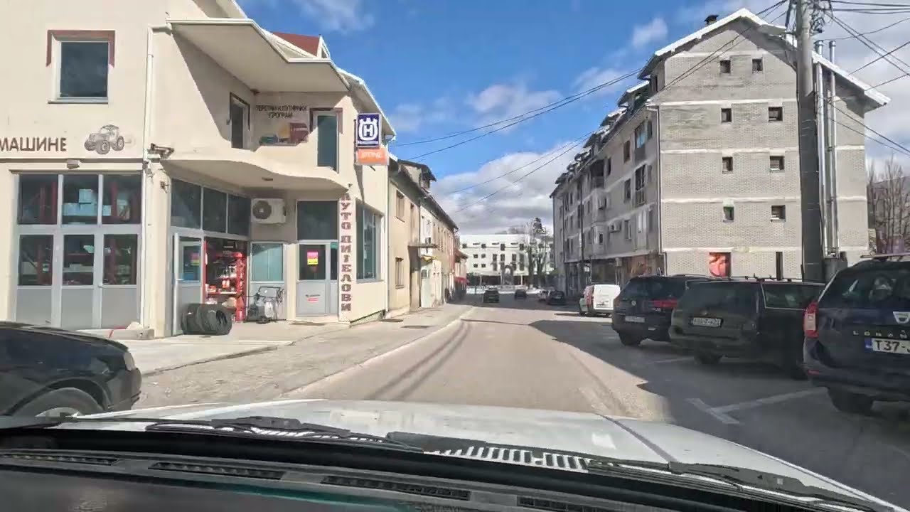 NEVESINJE  🚙 kroz grad 🚕🚗