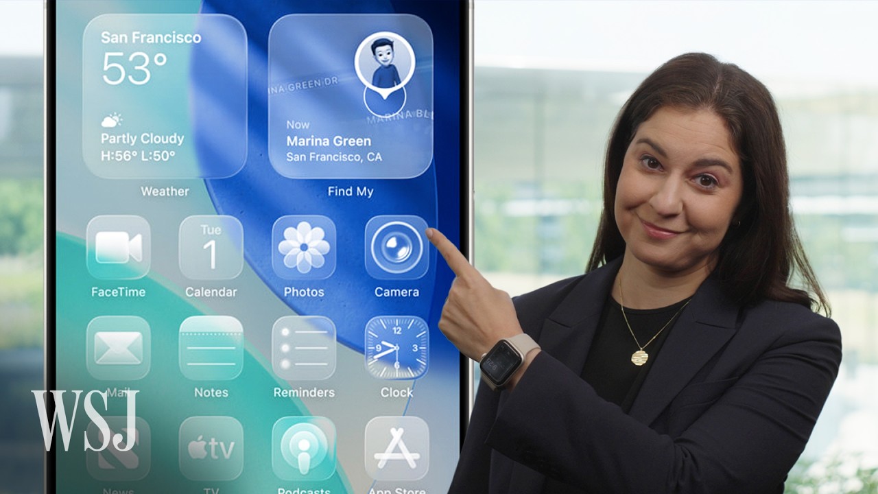 iOS 26 Features: Apple&rsquo;s Liquid Glass, Visual Intelligence and More | WSJ
