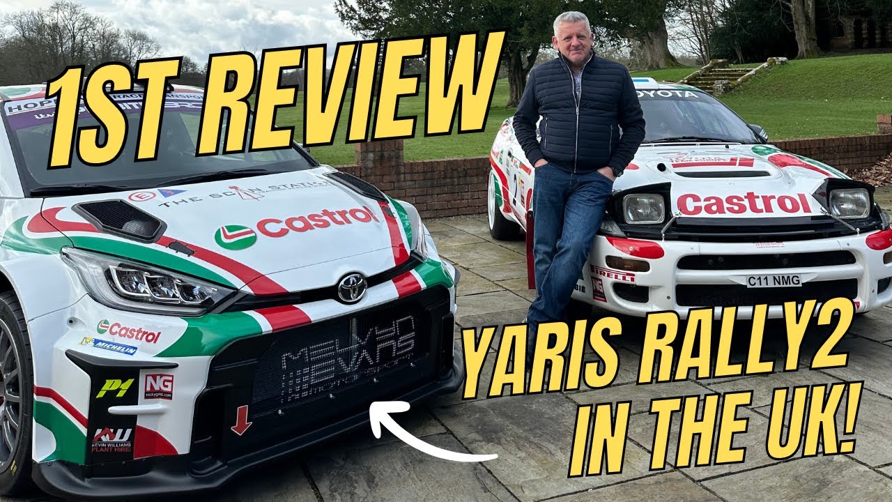 ПЕРВЫЙ запуск Toyota Yaris Rally2 в Великобритании, а также ознакомительная прогулка с бывшим шту...
