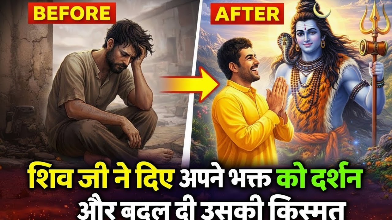 शिव जी ने दिए अपने भक्त को दर्शन और बदल दी उसकी किस्मत । Bhole Nath Ki Kahani। #BholeNathKiKahani