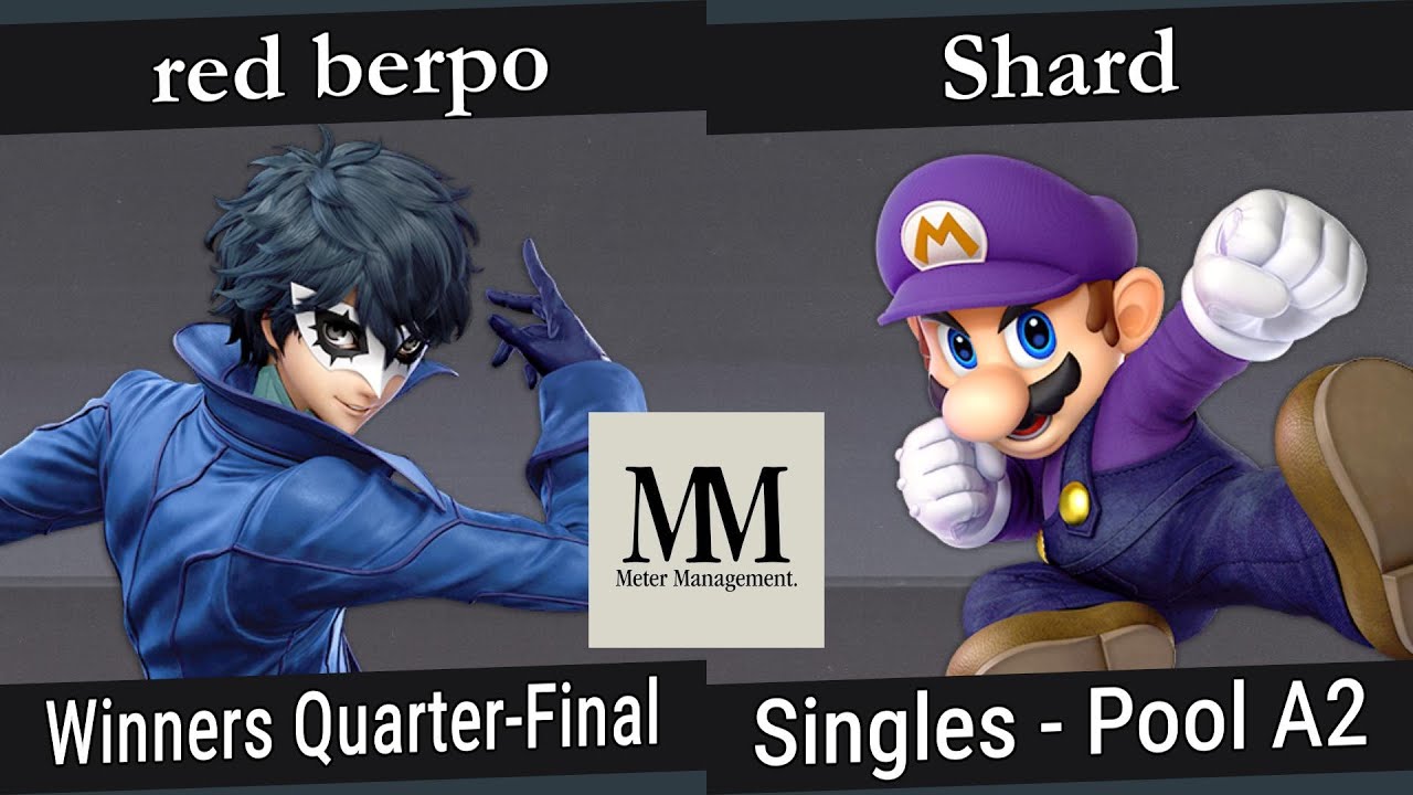 red berpo (Joker) vs Shard (Mario) - Winners Quarters Pools - Meter Management
