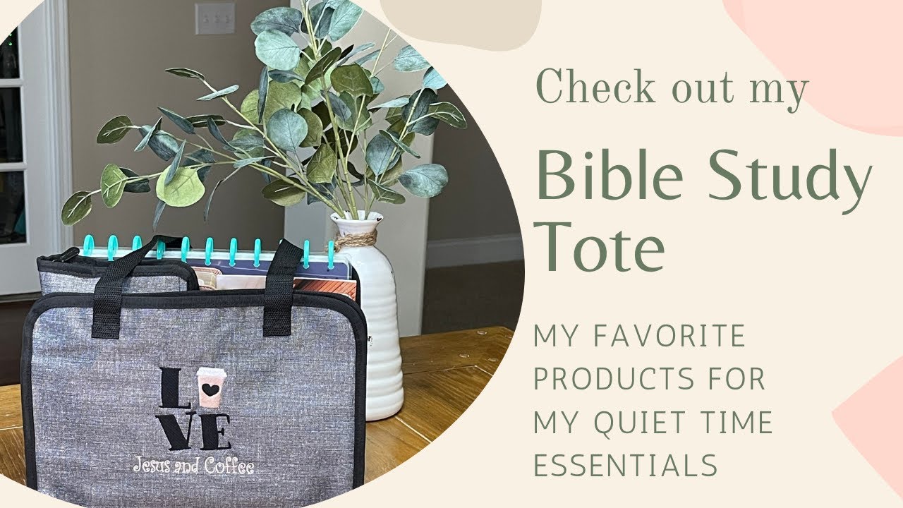 My Bible Study Tote - Thirty One Get Creative Caddy