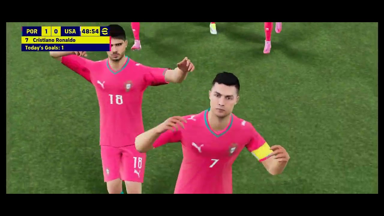 PS5 eFootball 2026 Portugal vs United States 
