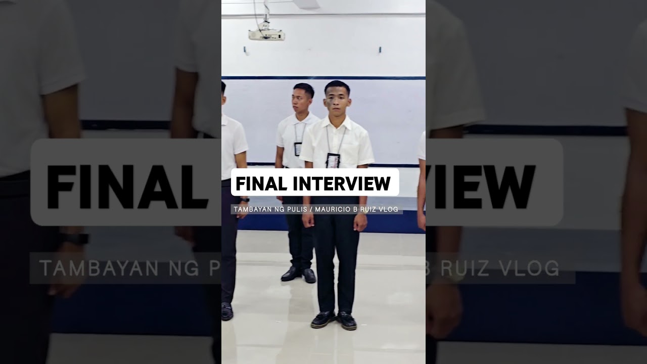 PNP Recruitment 2024: Final Interview  #GodBlessUs #PNPRecruitment #PoliceApplicants