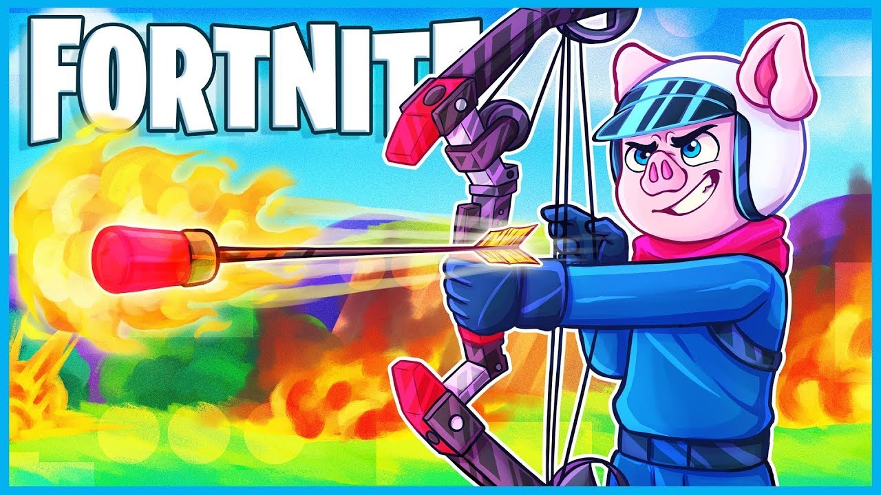 *НОВЫЙ* ЛУК ГРОМ-БУМ — это просто СУПЕР в Fortnite: Battle Royale! (Кажется, я едва успел им восп...