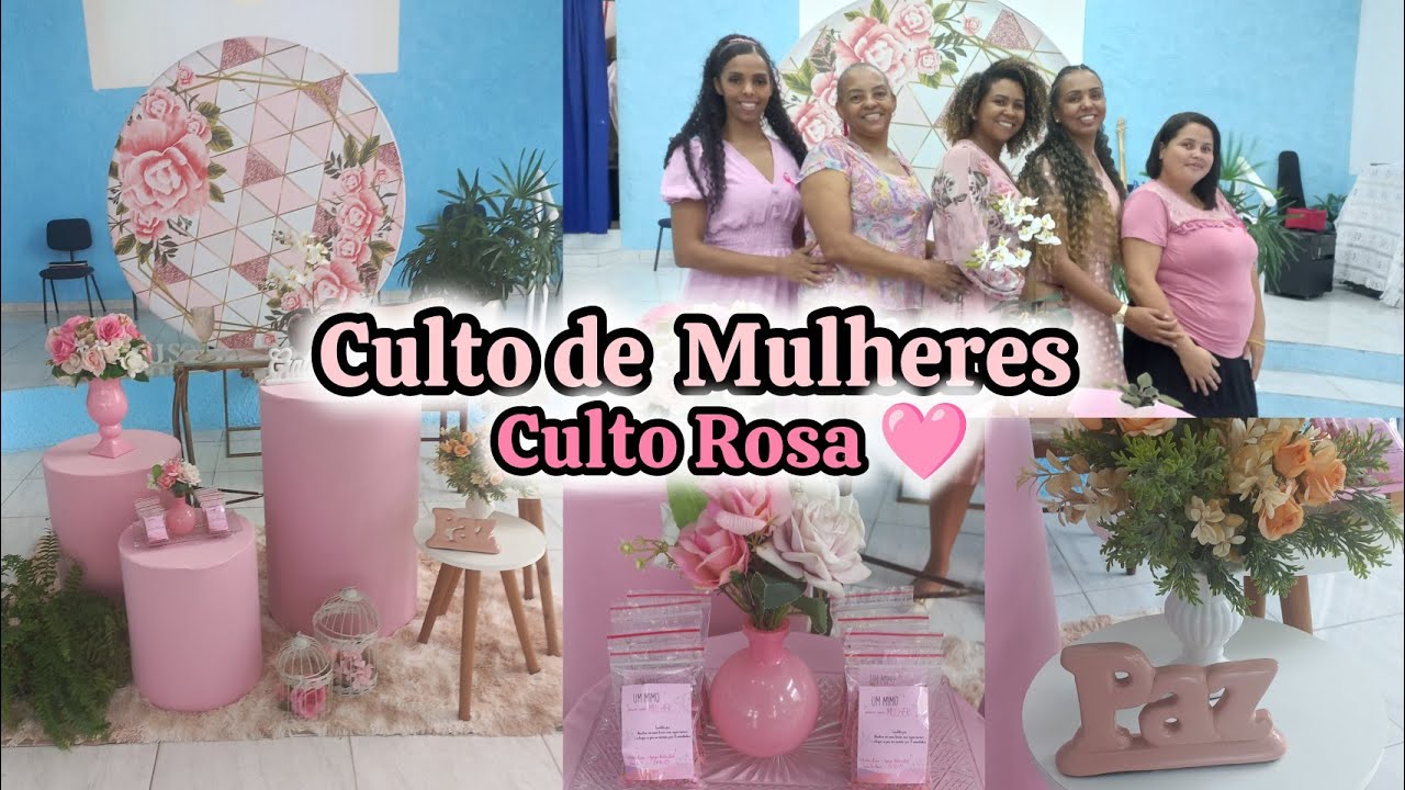 Culto Rosa/ Igreja Pentecostal Jesus Te Ama.