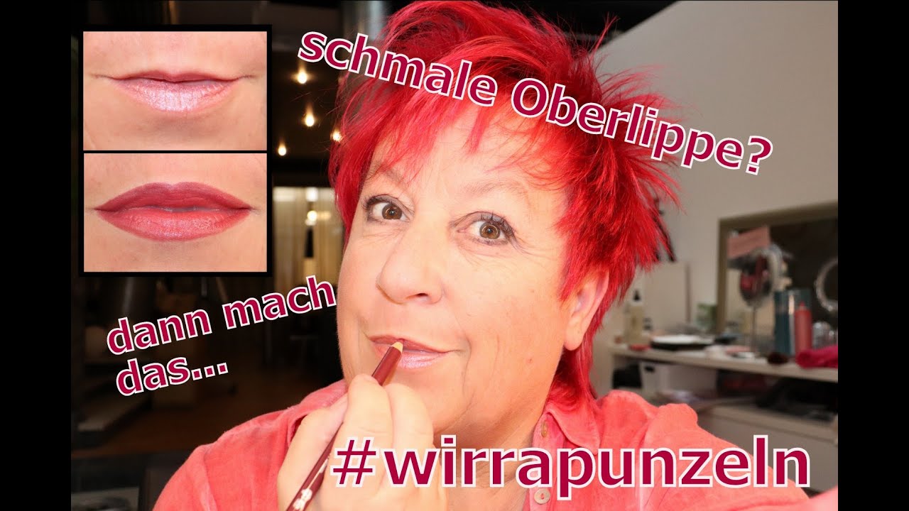 schmale Oberlippe mit diesem Trick optisch vergrößern